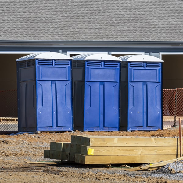 are there any restrictions on what items can be disposed of in the portable restrooms in West Farmington ME